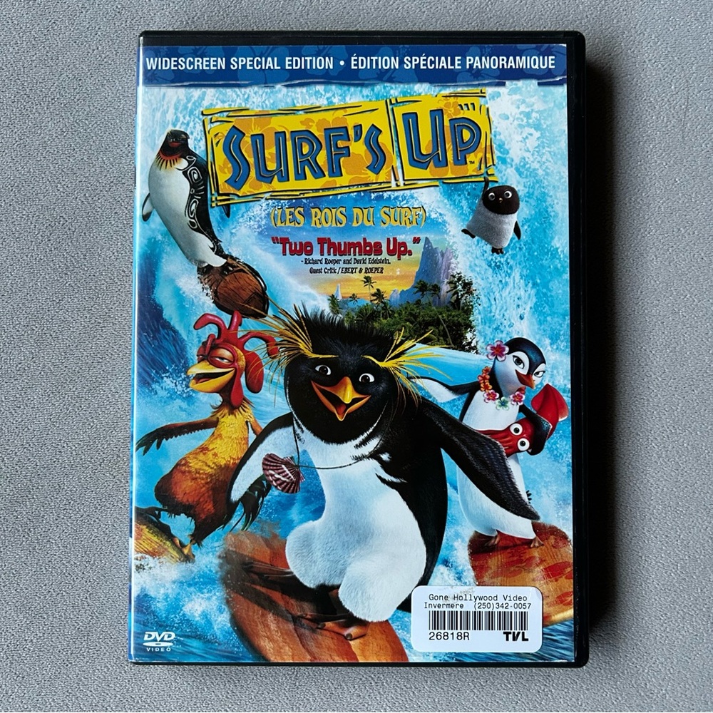 3 for $15 ~ Surf’s Up ~ Shia LaBeouf Zooey Deschanel ~ DVD ~ 3 for $15